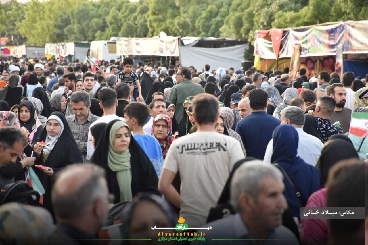 غدیر و شادمانی اراکی‌ها برای وعده صادق ۳