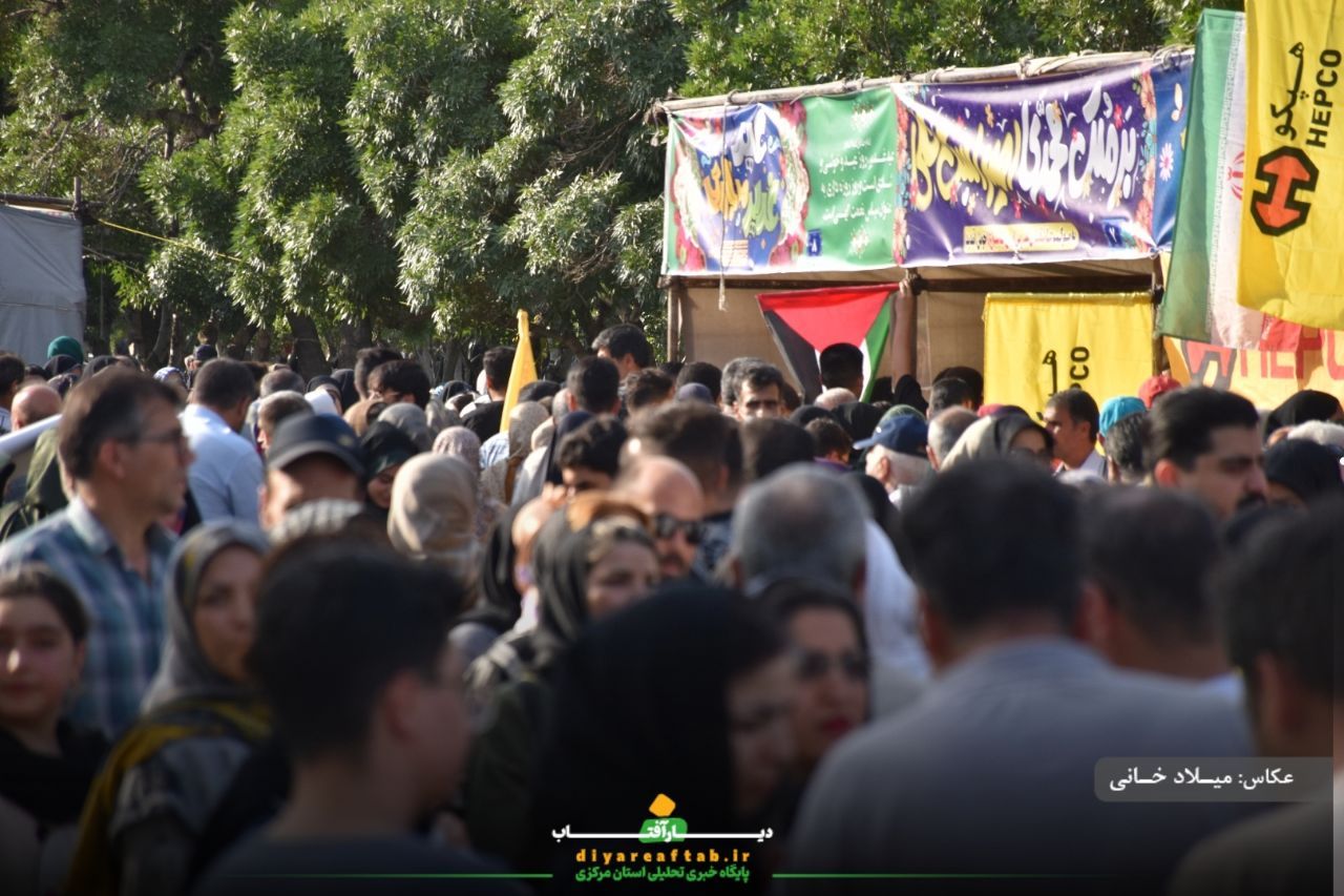 غدیر و شادمانی اراکی‌ها برای وعده صادق ۳