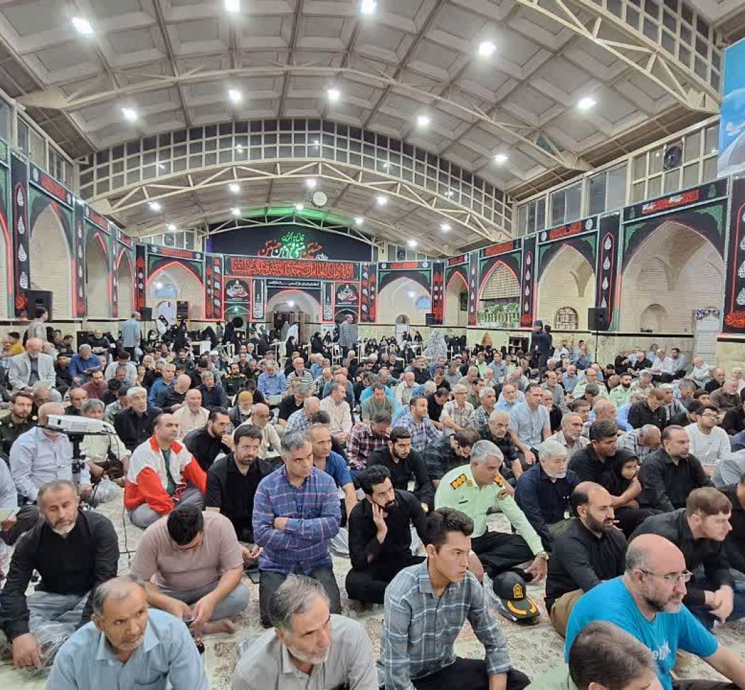 اربعین شهدای جنایت اخیر صهیونیست‌ها در ساوه