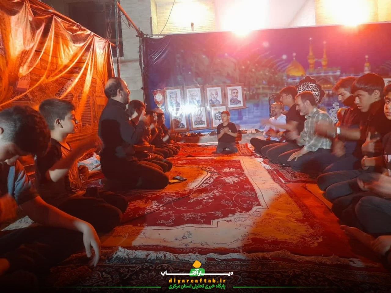 ارائه خدمات موکب‌های اراک به زائران اربعین