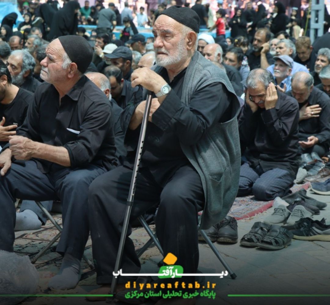 مراسم پیادهروی دلدادگان امام حسین (ع) در خمین