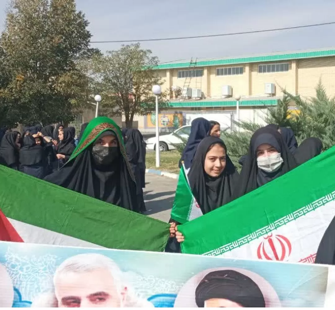 همدردی دانش‌آموزان خندابی با کودکان غره