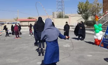 برگزاری جشنواره فرهنگی ورزشی دختران آفتاب در فراهان