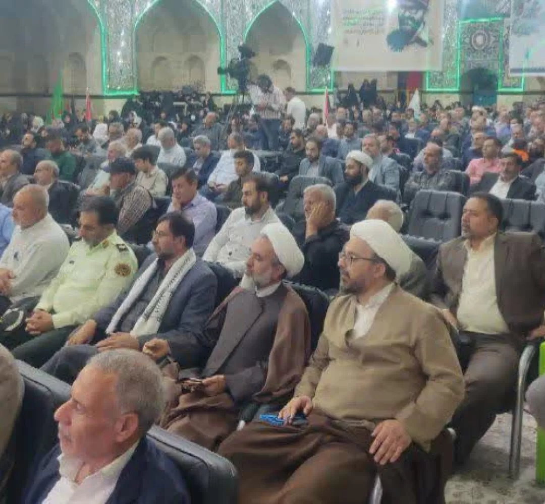 اجتماع حامیان فلسیطن در ساوه
