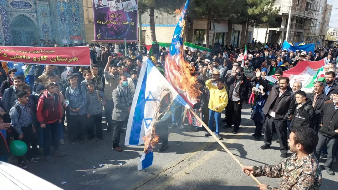 راهپیمایی ضداستکباری ۱۳ آبان در تفرش