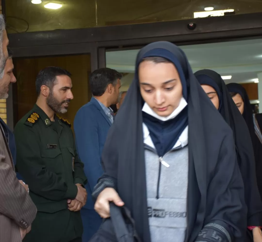 مراسم بدرقه کاروان راهیاننور دانشآموزی