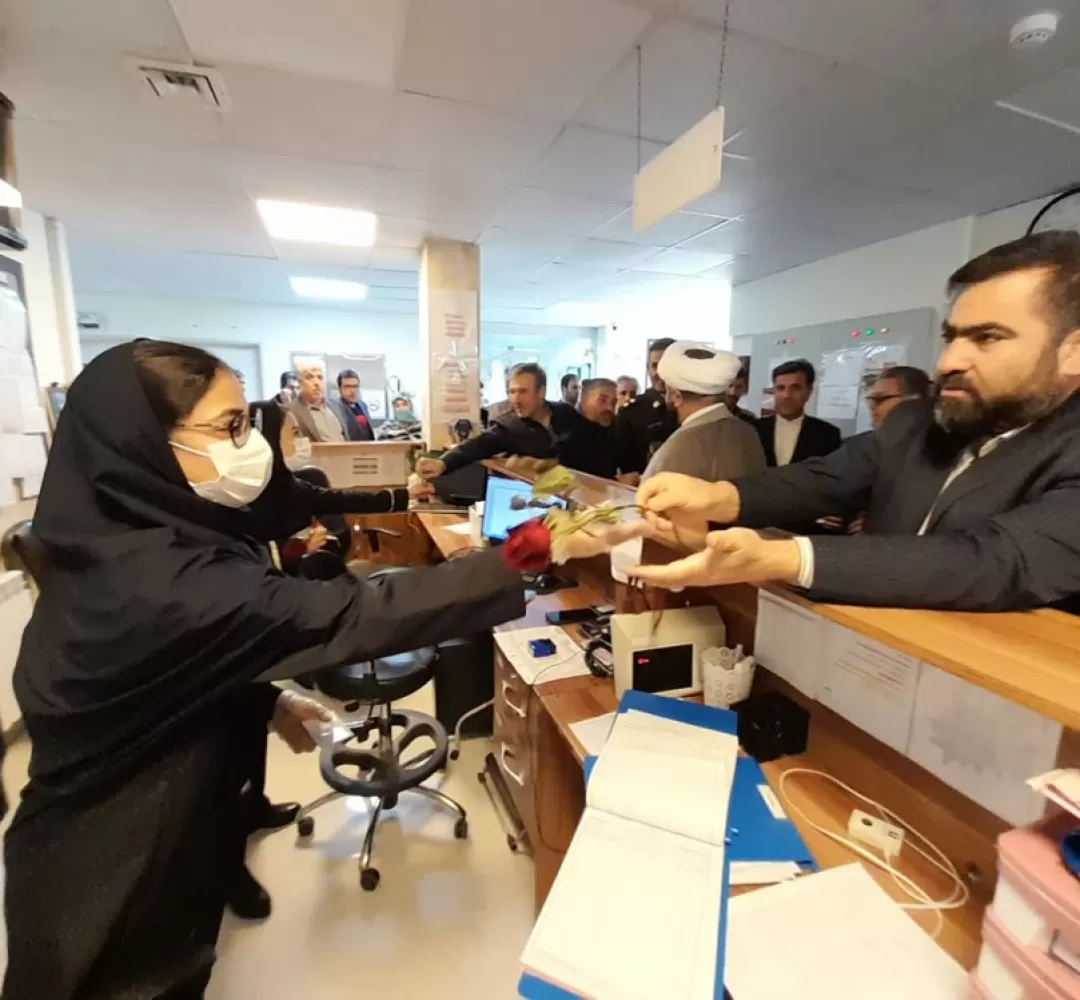 تجلیل از پرستاران فراهان