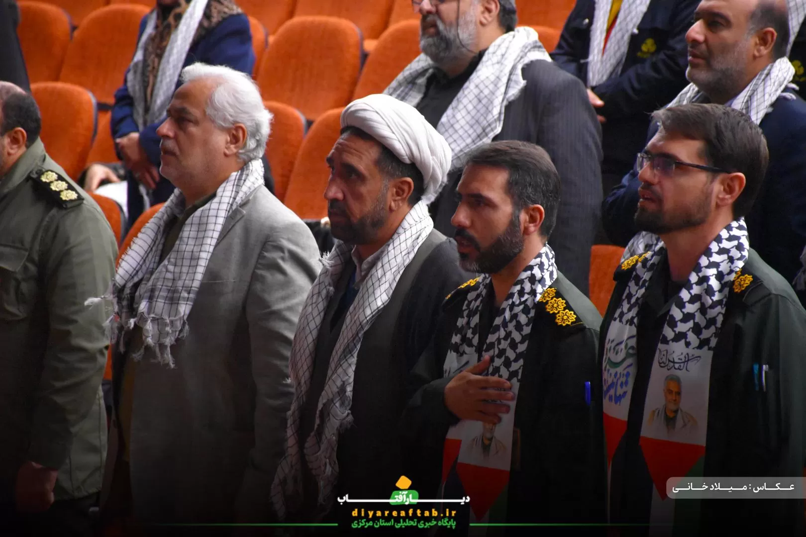 اجتماع بسیجیان کارگری شهر اراک