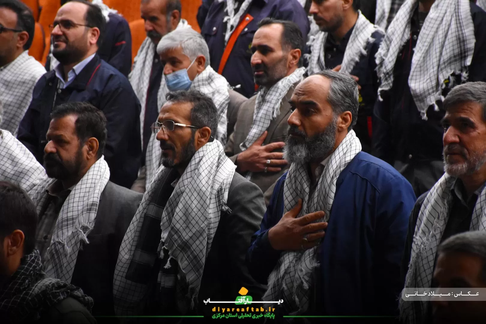 اجتماع بسیجیان کارگری شهر اراک