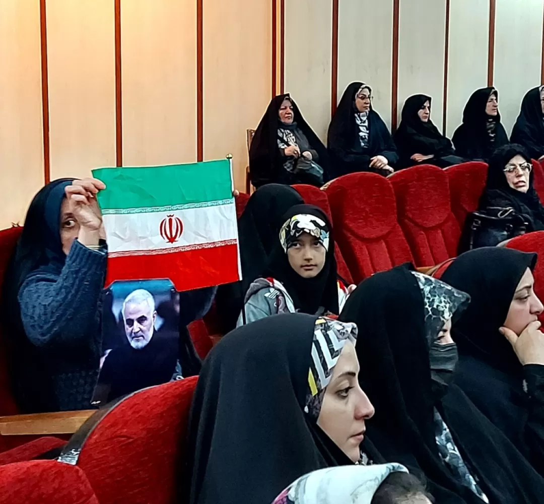 اجتماع دختران حاج قاسم در تفرش برگزار شد
