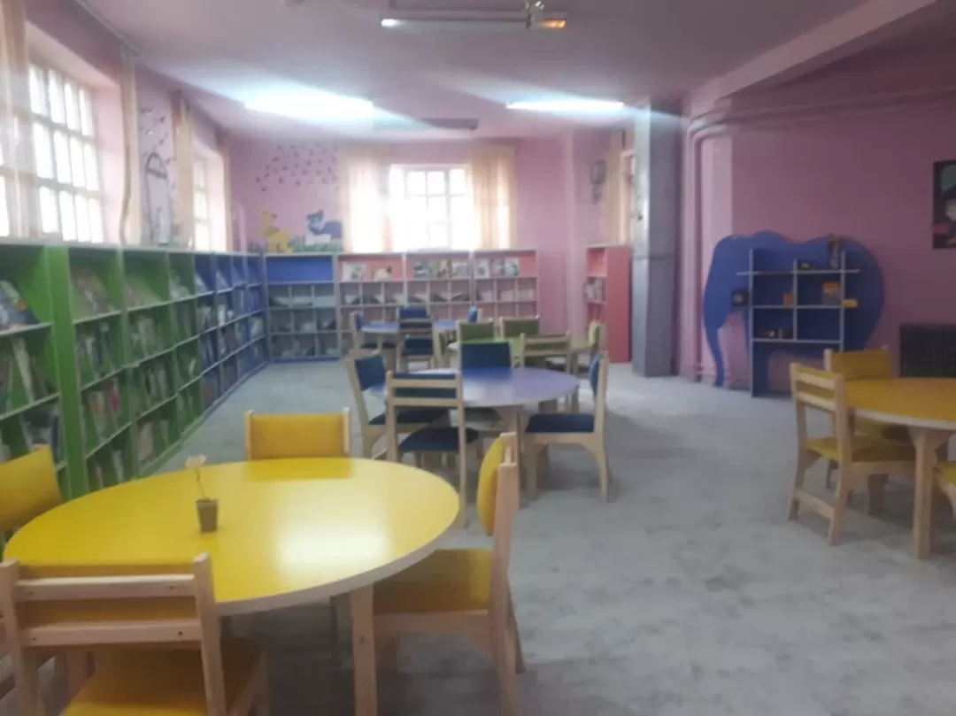 بخش کودک کتابخانه‌های خنداب تجهیز و بهسازی شد