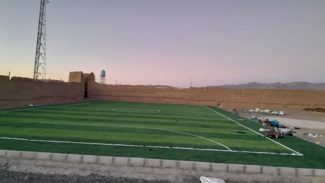 احداث ۴ زمین چمن مصنوعی در روستاهای خمین