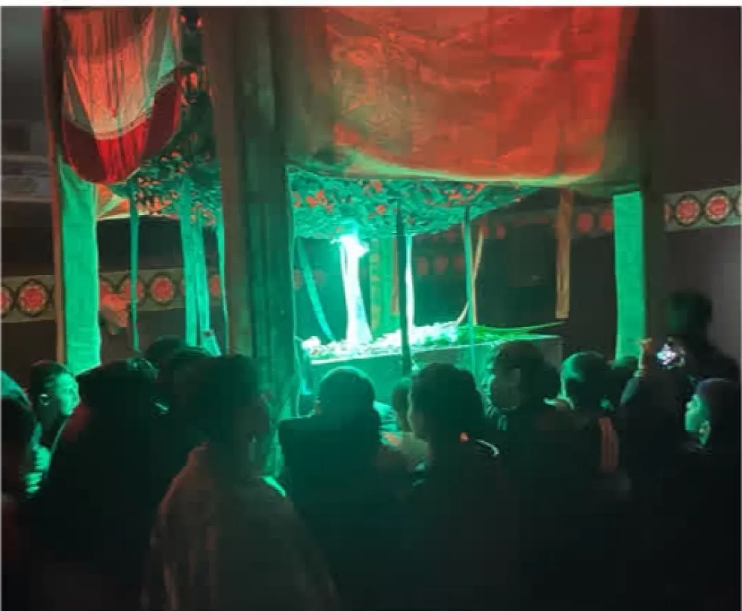 مراسم شبی با شهید گمنام در کمیجان