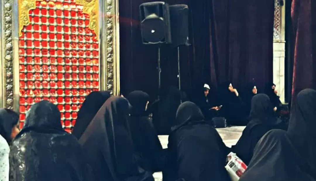 اقامه عزای فاطمی در بقاع متبرکه ساوه