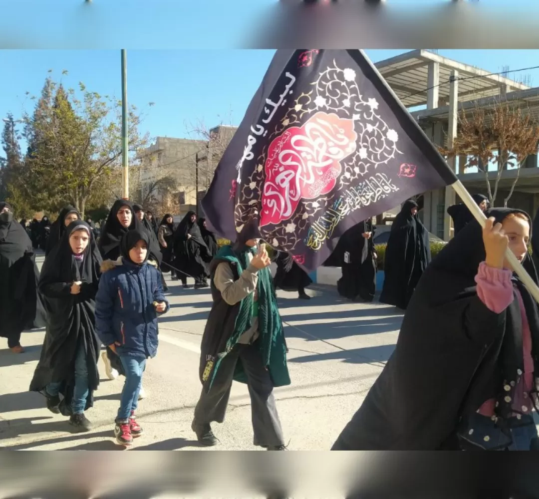 برپایی کاروان غم در خنداب