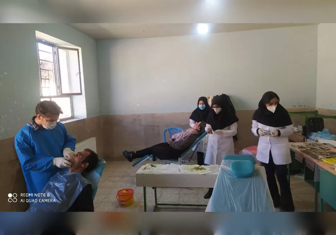 حضور پزشکان متخصص جهادگر در روستاهای خنداب