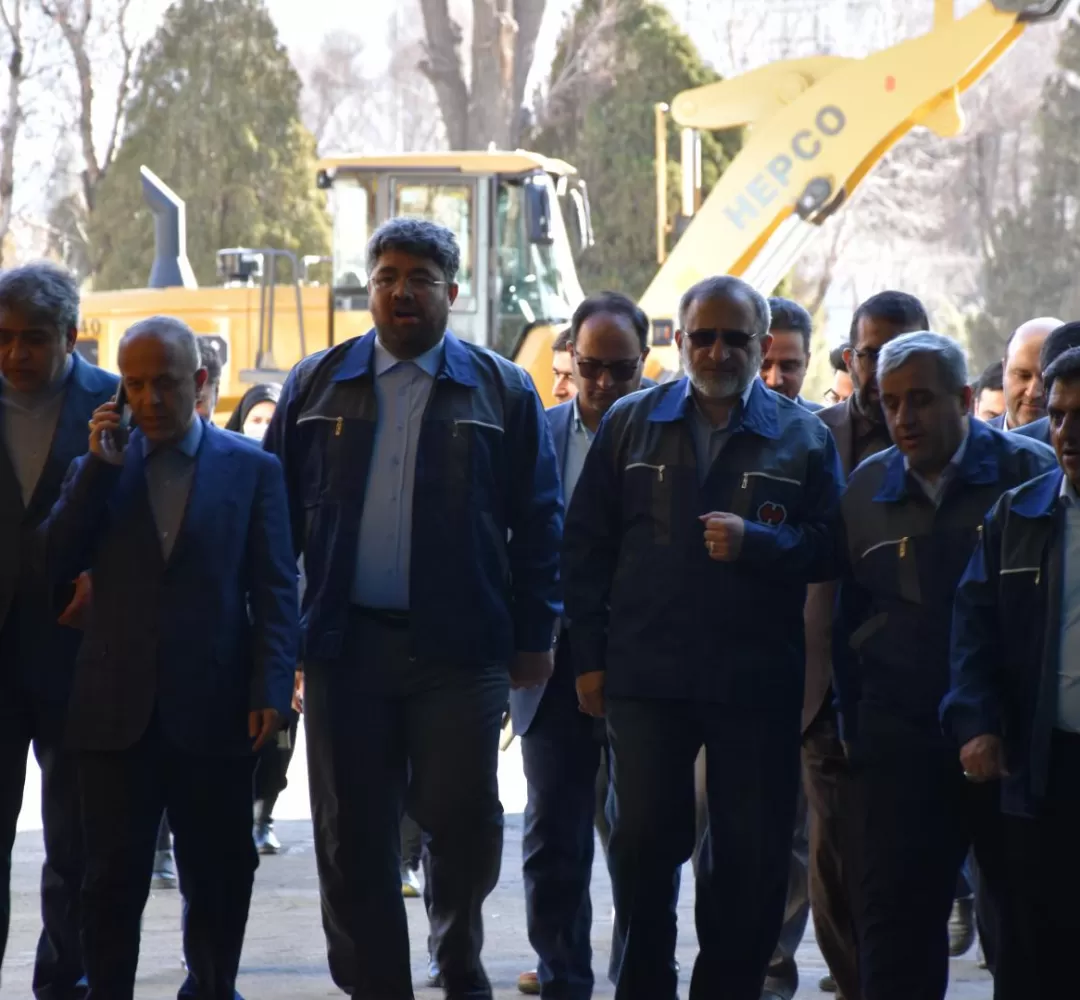 بازدید استاندار مرکزی از شرکت هپکو