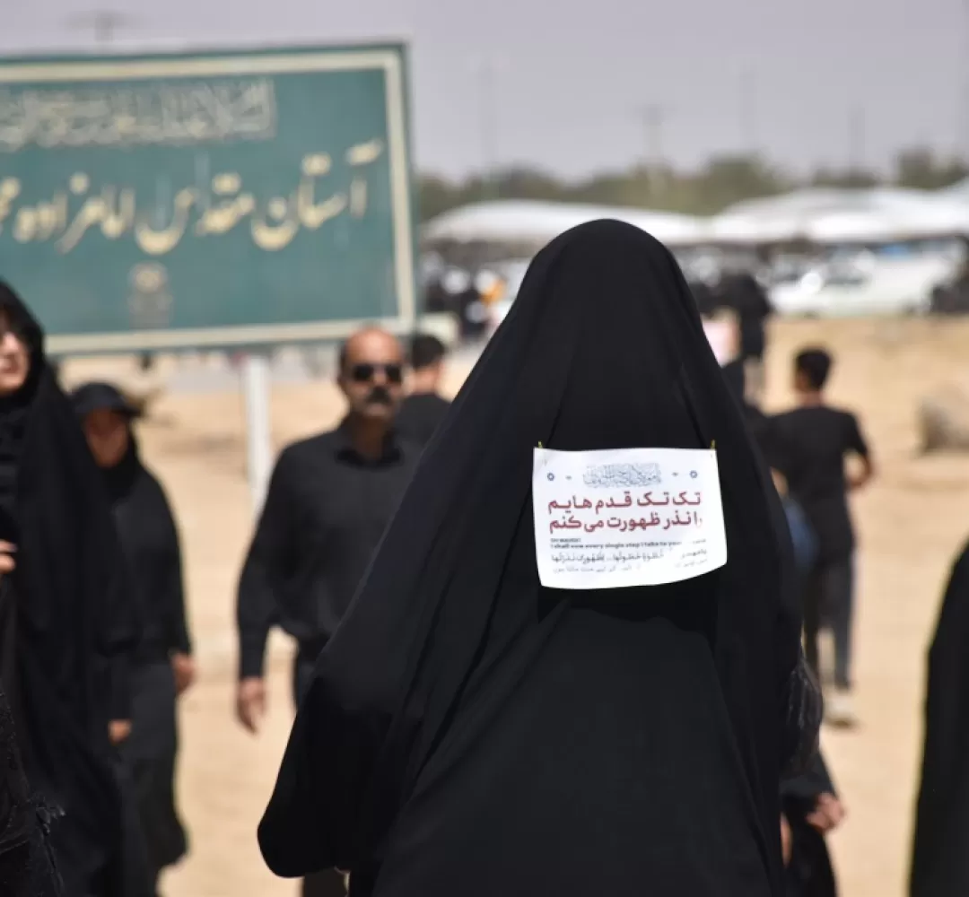 سیل عزاداران جامانده از کربلا در اراک