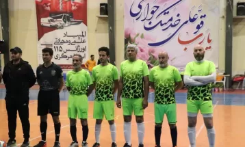 تیم «بنیاد شهید» قهرمان مسابقات گل‌کوچک شد