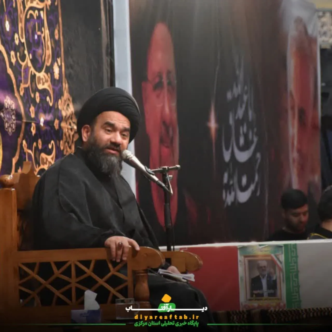 برگزاری محفل عزاداری و توسل در اراک