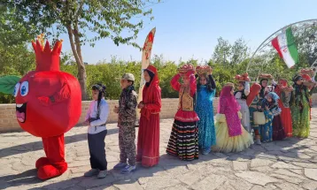 برگزاری آئین رونمایی از پوستر جشنواره انار ساوه