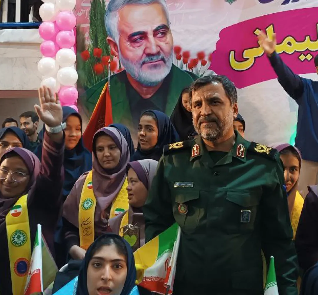برگزاری همایش بزرگ دانشآموزی آغاز نصراللّه در ساوه