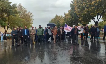 راهپیمایی یوم الله ۱۳ آبان در فراهان