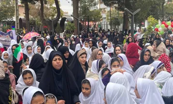 برگزاری راهپیمایی حماسه‌ساز ۱۳ آبان در زرندیه