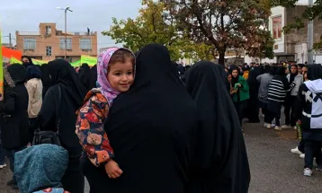 راهپیمایی پرشور ۱۳ آبان در کمیجان