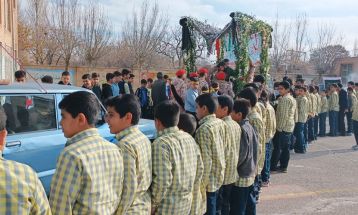 مدارس کمیجان میزبان شهید گمنام فاطمی