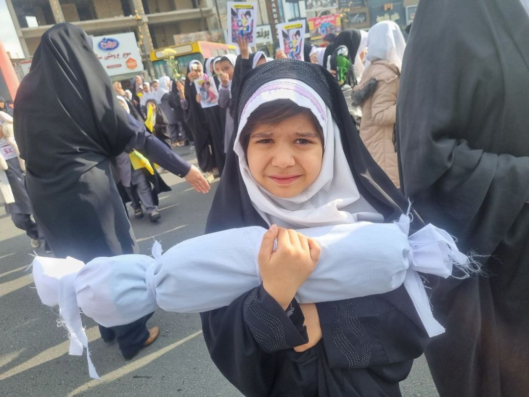 تجمع ملی «اشک نیل» در ساوه