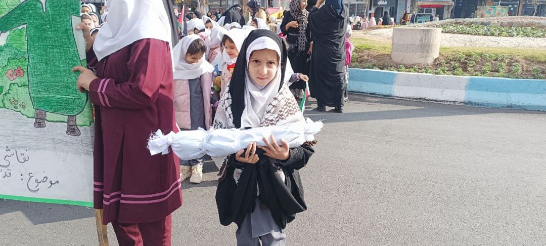 تجمع ملی «اشک نیل» در ساوه