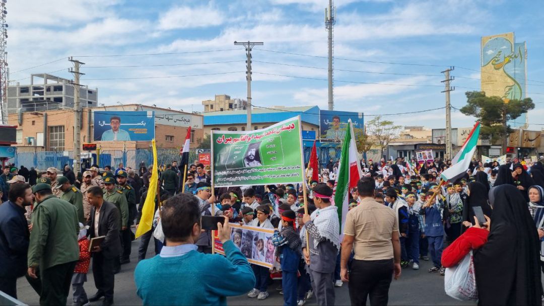 تجمع ملی «اشک نیل» در ساوه