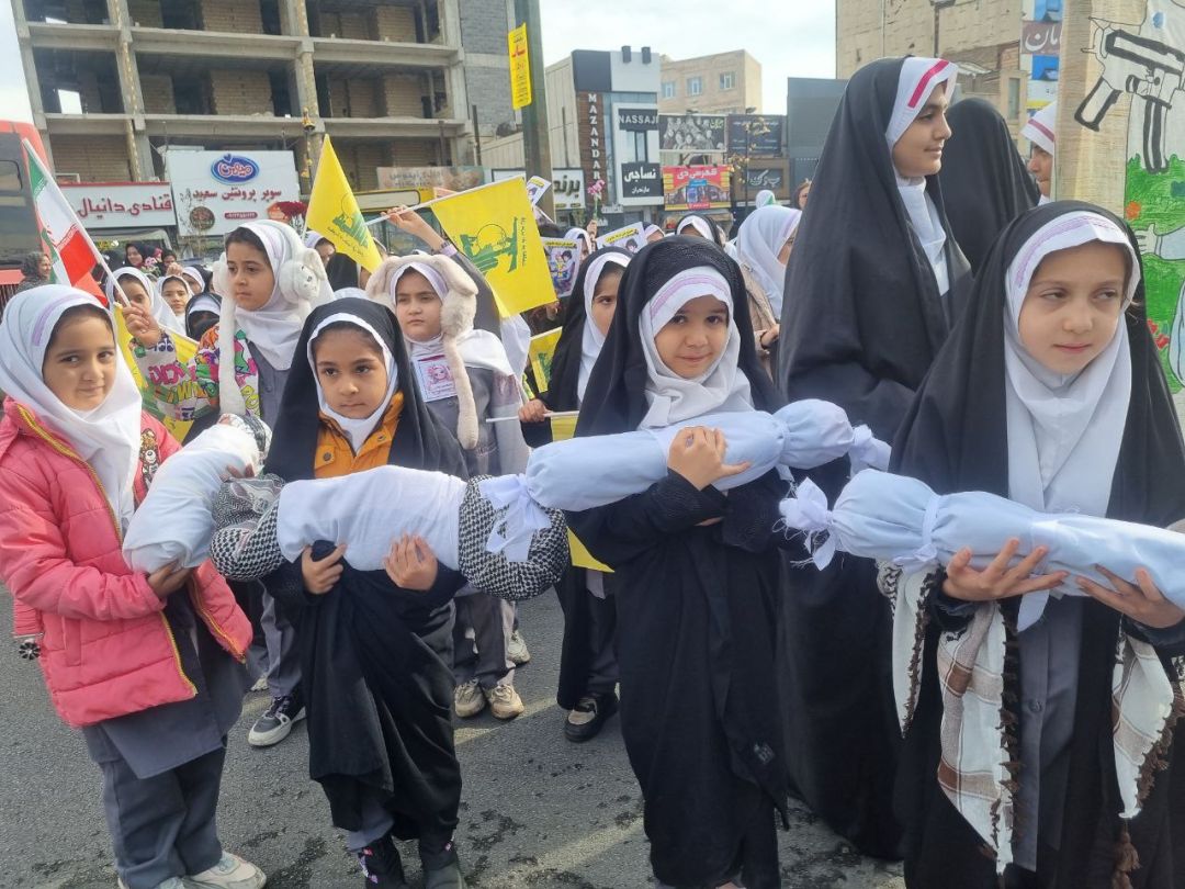 تجمع ملی «اشک نیل» در ساوه