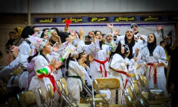 آئین افتتاحیه المپیاد بزرگ فرهنگی ورزشی در اراک