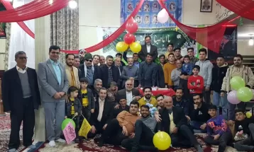 جشن ولادت کریم اهل‌بیت در استان مرکزی