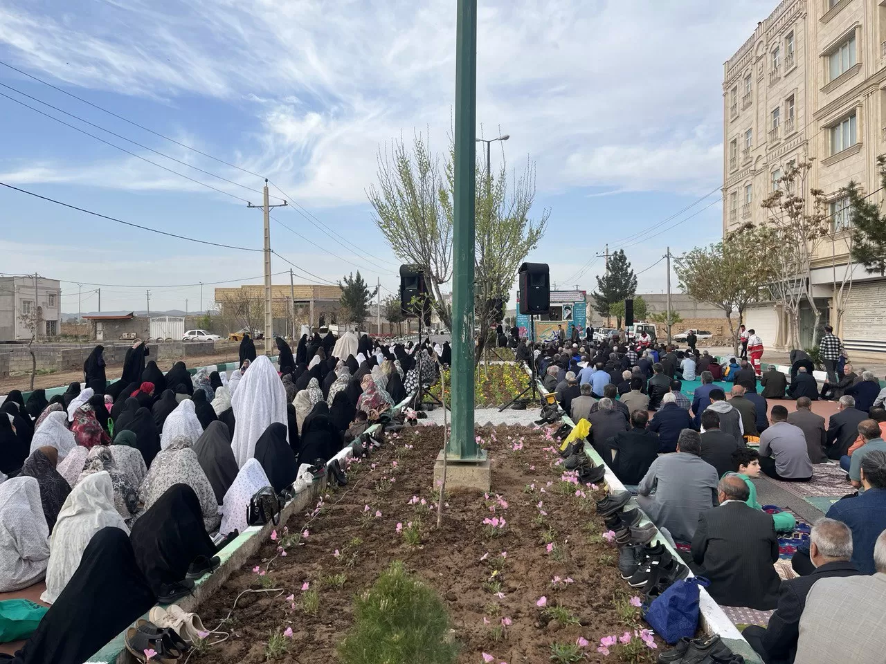 نماز عید فطر در مامونیه