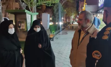 بازدید استاندار از اجرای طرح عفاف و حجاب