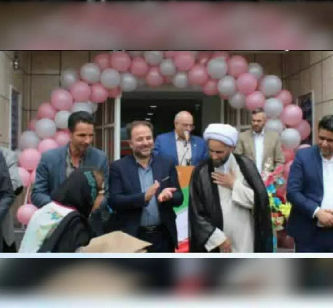 افتتاح مدرسه 6 کلاسه در خنداب