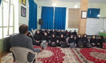 اردوی عملی آمادگی دفاعی در فراهان برگزار شد