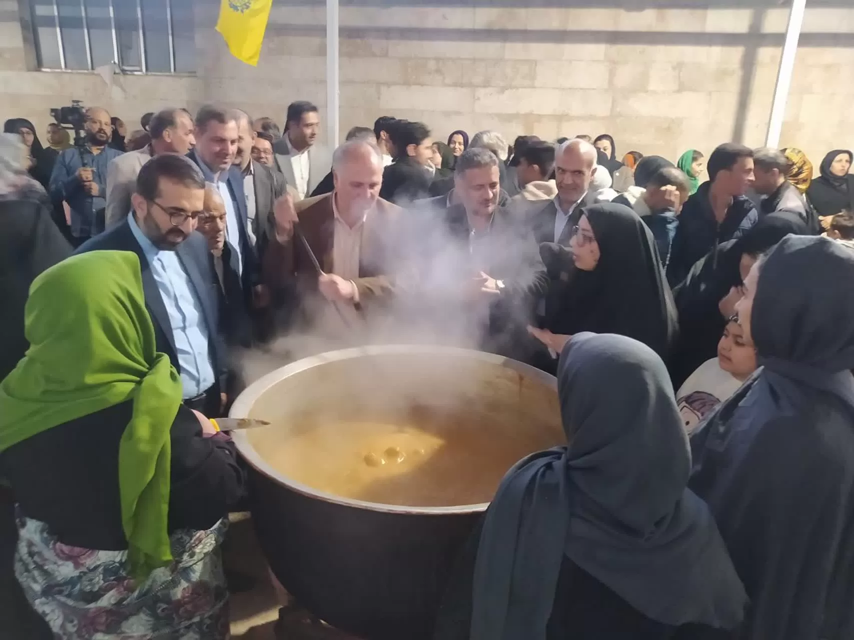 جشنواره ملی پخت سمنو در آشتیان