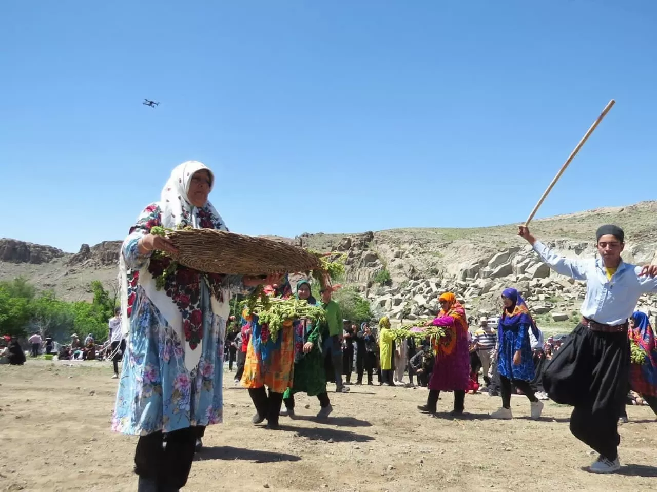 جشن ریواس در روستای راوه دلیجان