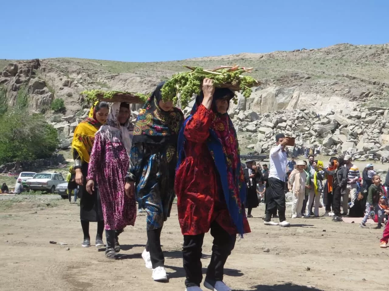 جشن ریواس در روستای راوه دلیجان