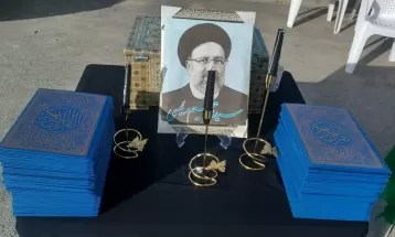 مردم فراهان در سوگ شهادت رئیس جمهور