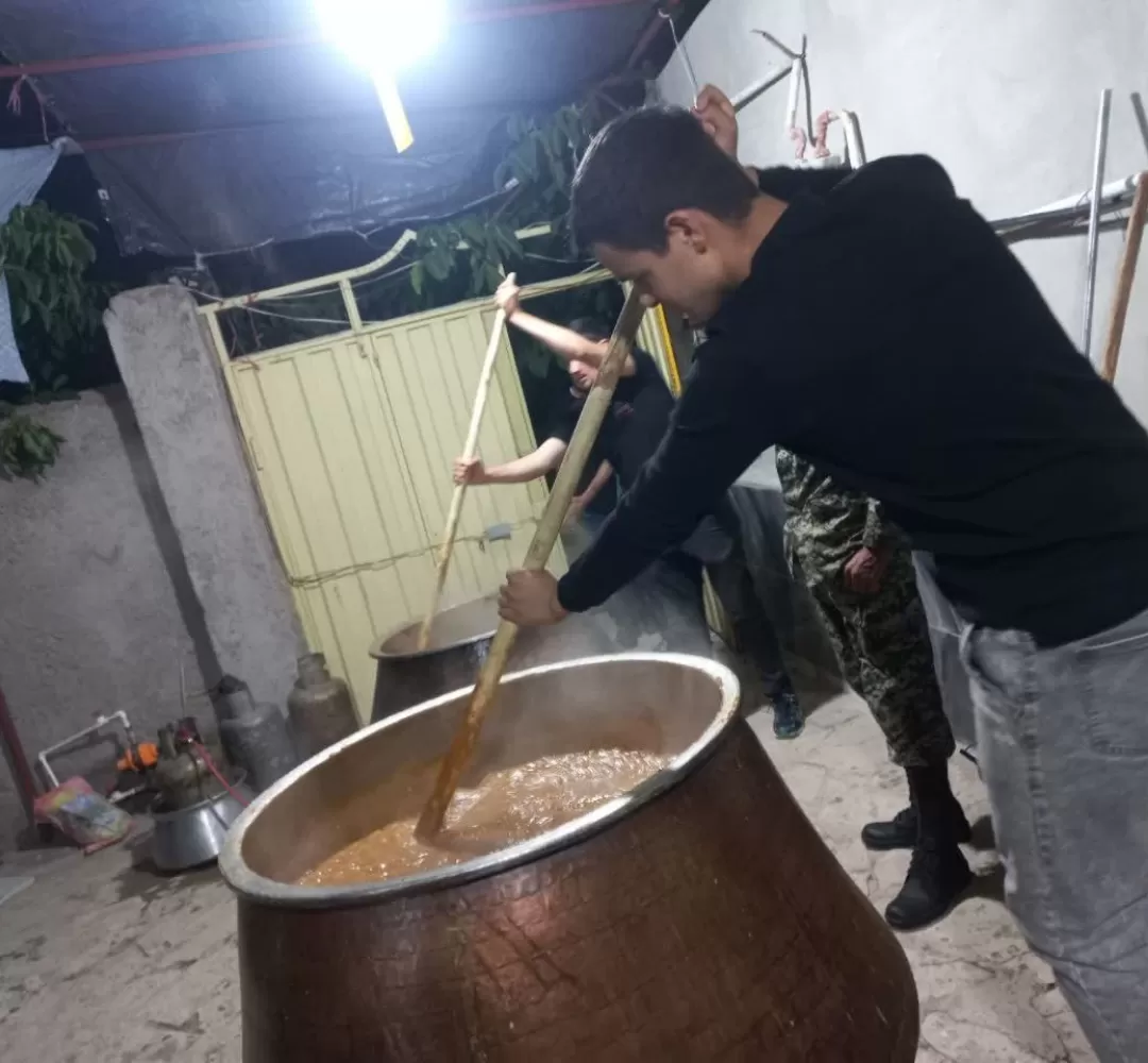 آئین سمنوپزان در روستای «دروزان» برگزار شد