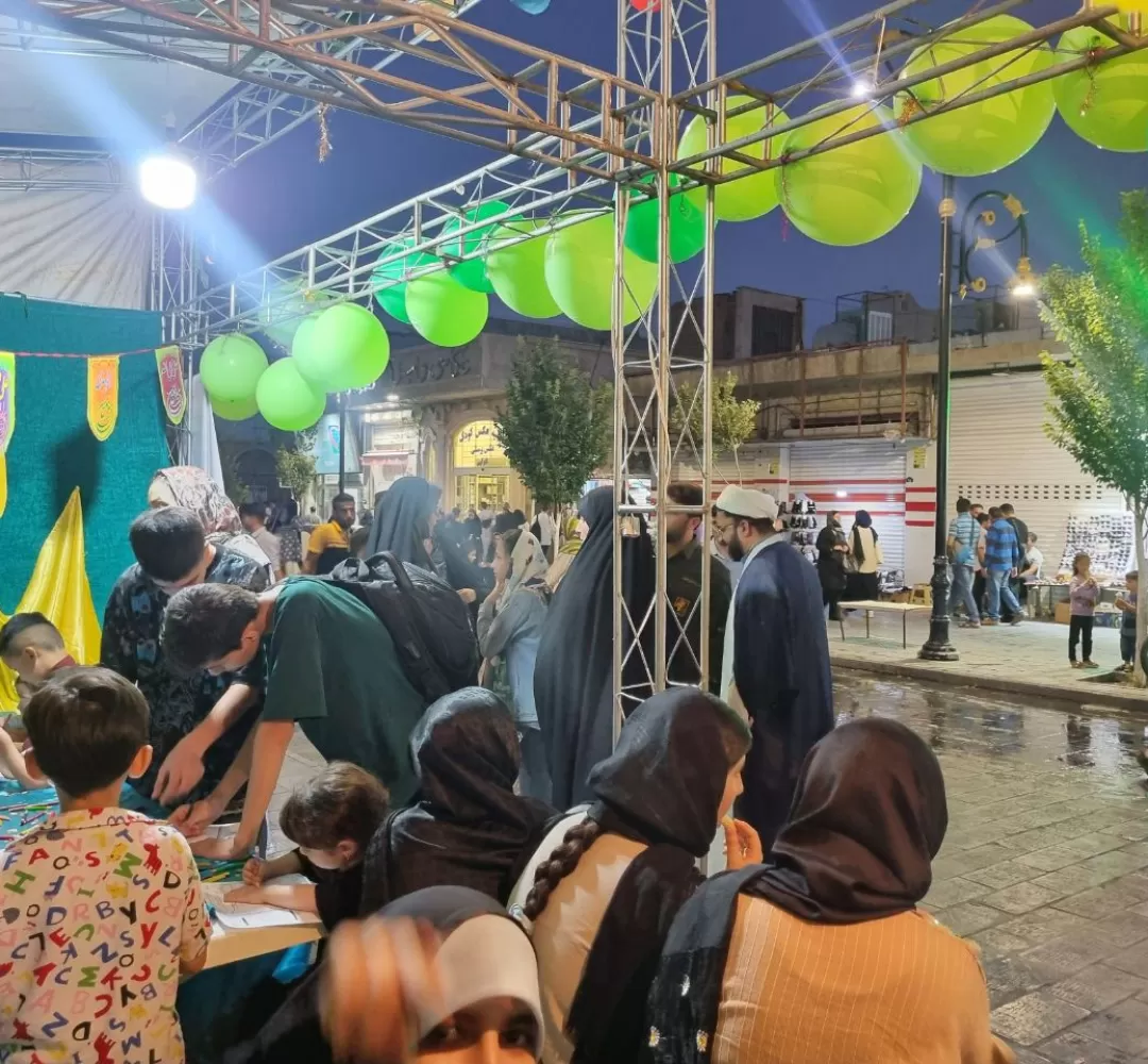 گوشههایی از مراسم جشن عید غدیر درساوه