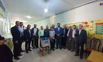 حماسه حضور تفرشیها در انتخابات