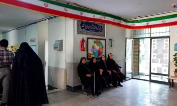 حماسه حضور تفرشیها در انتخابات