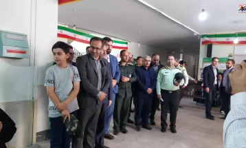 حماسه حضور تفرشیها در انتخابات