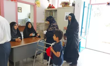 حماسه حضور تفرشیها در انتخابات
